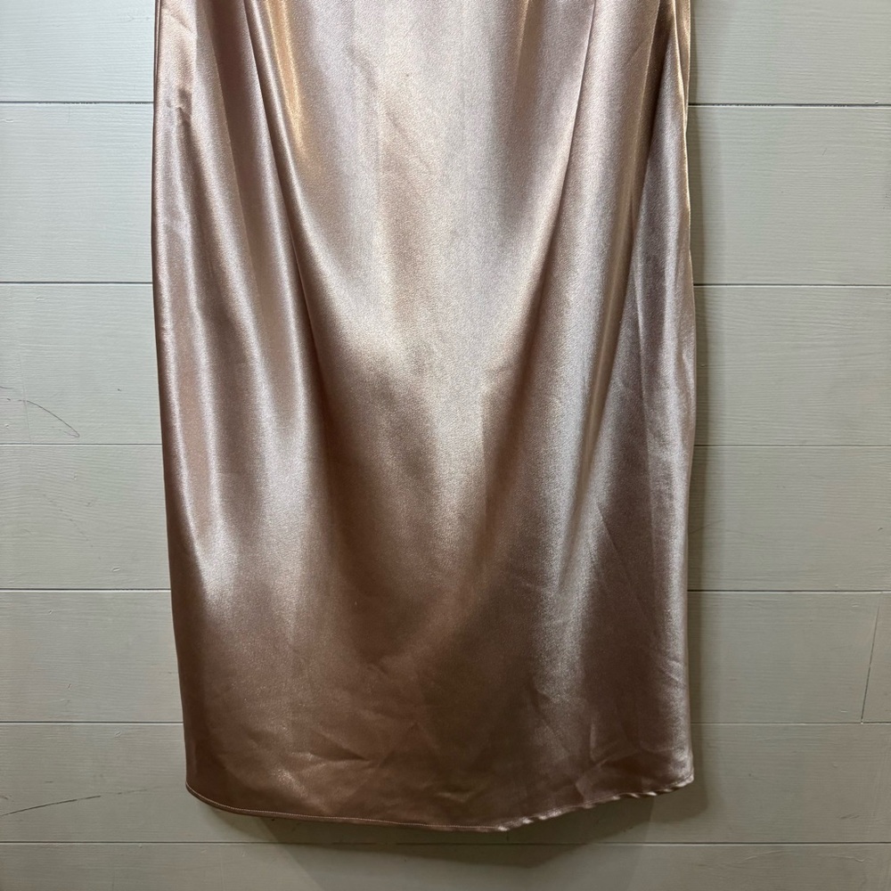 Birdy Grey Women's 3X Elegant Formal Satin Slip Dress - Picture 3 of 9